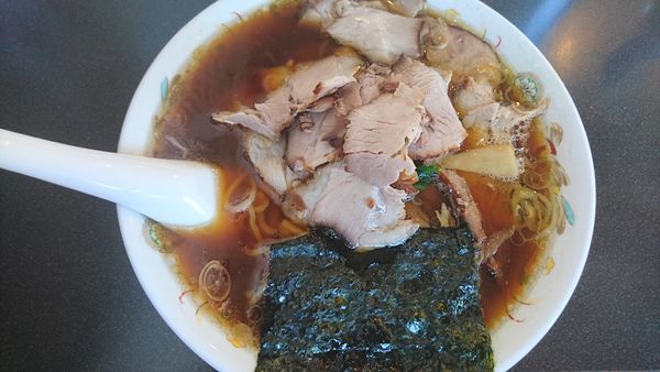 「青島チャーシュー＋チャーシュー50円増」@青島食堂 曲新町店の写真