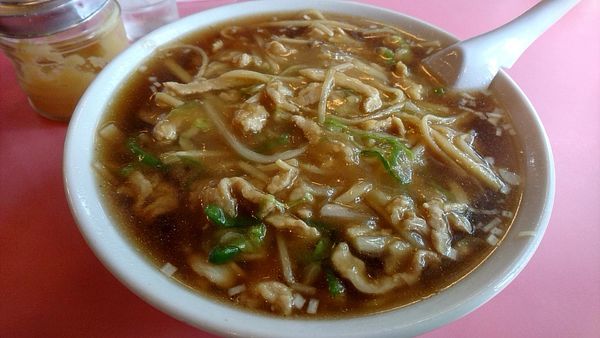 「肉そば 700円」@秀華苑の写真