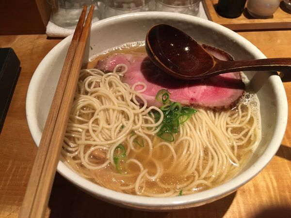 「中華ソバ」@中華蕎麦 蘭鋳の写真