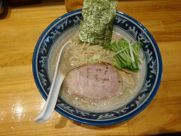 「濃厚塩ラーメン　７８０円」@○心厨房の写真