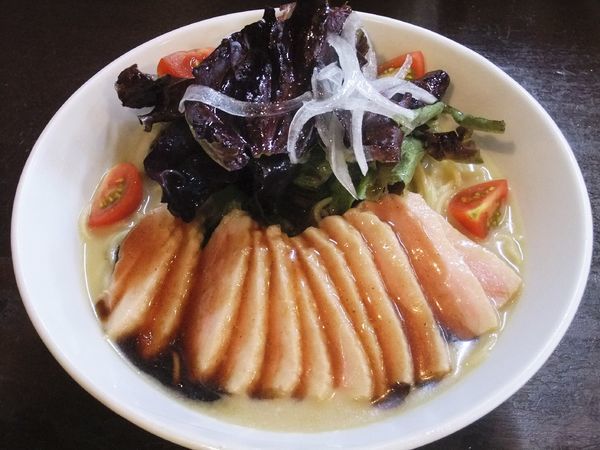 「【限定】冷やし麺 合鴨ビシソワーズ（850円）」@らーめん 五ノ神精肉店 煮干し編の写真