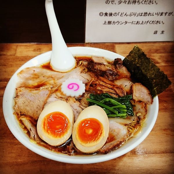 「醤油チャーシュー麺」@オランダ軒の写真