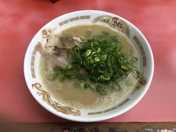 「ラーメン＋替え玉」@長浜ラーメン ごん太の写真