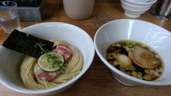 「404つけめん【醤油】」@404の写真