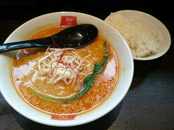 「カレー担々麺」@麺屋 虎杖 大門浜松町店の写真