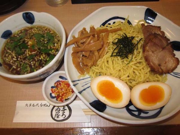 「特製ざるらーめん　1,000円」@与ろゐ屋の写真