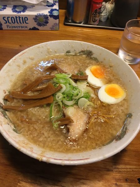 「ラーメン 中盛り 麺固め」@下頭橋ラーメンの写真