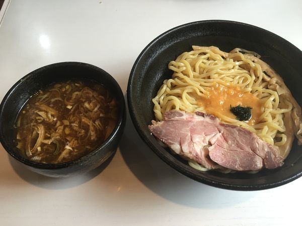 「【数量限定】 春の清湯つけそば」@はりけんラーメンの写真