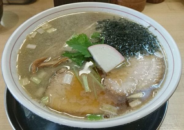 「煮干し中華そば」@我的中華そば 机上の空論。の写真