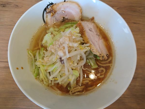 「ラーメン（ニンニク少なめ）」@らーめん 小烏丸の写真