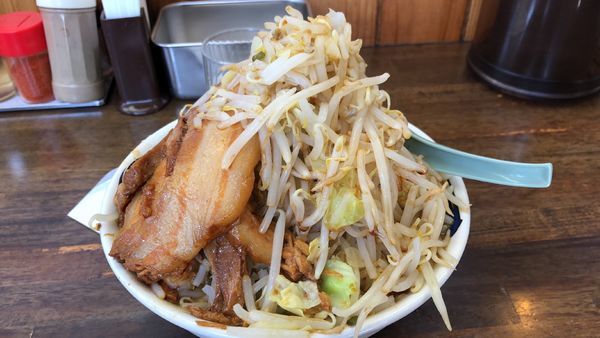 「雷そば(大)濃厚」@雷 北松戸本店の写真