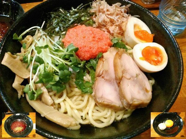 「【限定】明太子まぜそば ￥800」@麺屋 鶏口の写真