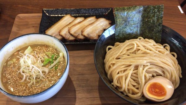 「白みそつけ麺+トッピングチャーシュー」@つけ麺 弐瓶の写真
