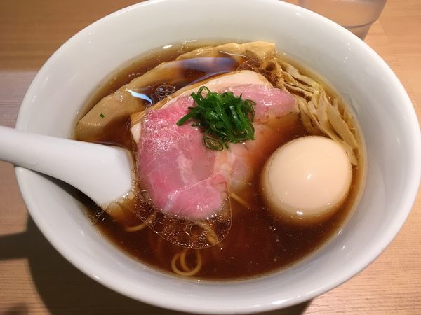 「特製醤油らぁ麺&替玉」@らぁ麺 はやし田 新宿本店の写真