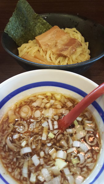 「角ふじつけ麺(ノーマル)」@山勝角ふじ 総本店の写真