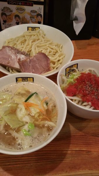 「濃菜つけ麺」@濃菜麺 井の庄の写真