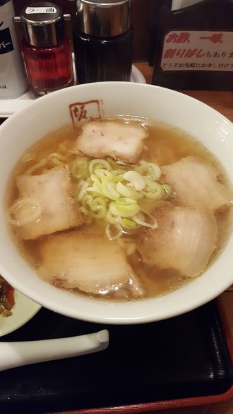 「喜多方ラーメン、味玉」@喜多方 坂内食堂 京都店の写真