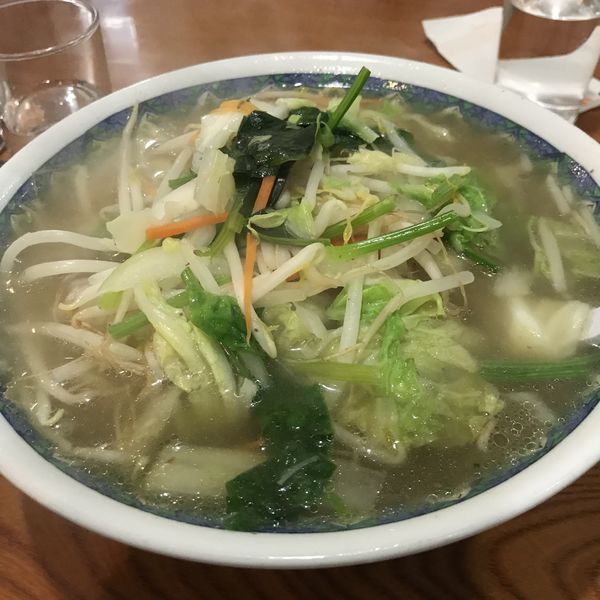 「手打タンメン　760円」@中華そば集来の写真