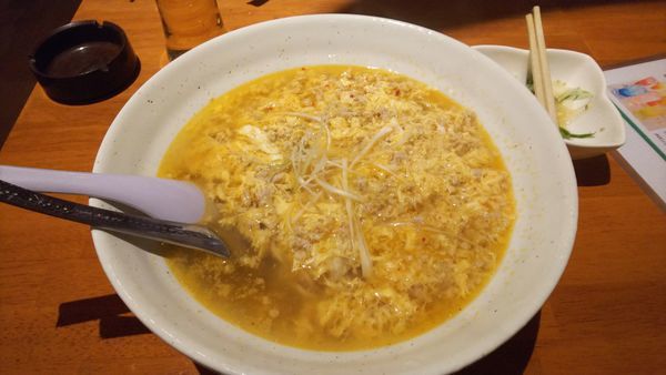 「唐丸ラーメン（辛さほんの少し）」@唐丸タンタンの写真