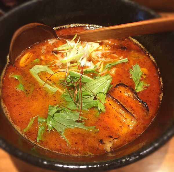 「辛味とりそば」@麺処とこしえの写真