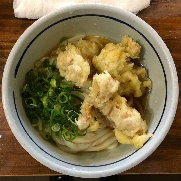 「とり天ぶっかけ（冷）」@おにやんまの写真