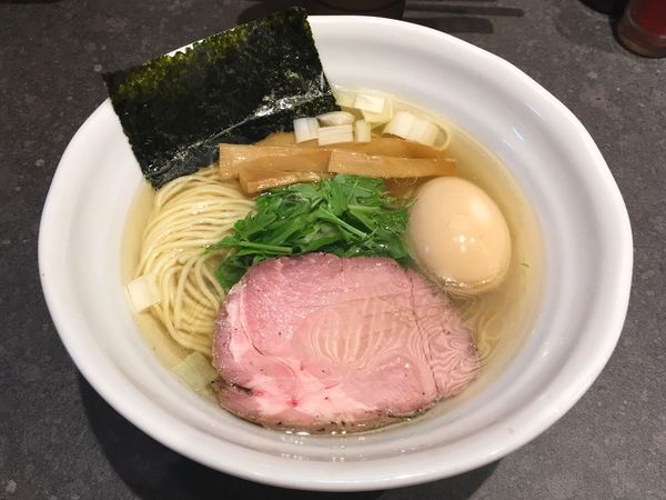「鶏だし塩RAREN ＋ 味玉」@RAMEN 火影 produced by 麺処ほん田の写真