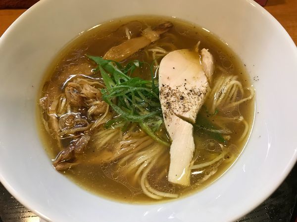 「ゆず醤油そば  800円」@拉麺 はま家の写真