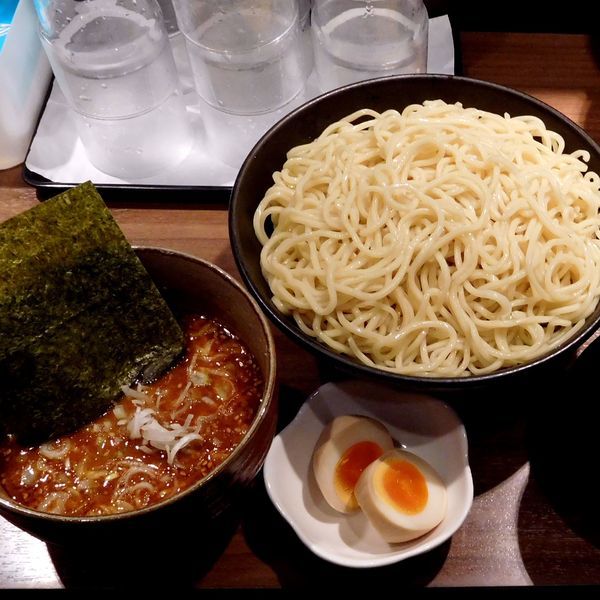 「みそつけ麺辛み（大400g 800円）」@新宿 達翁の写真