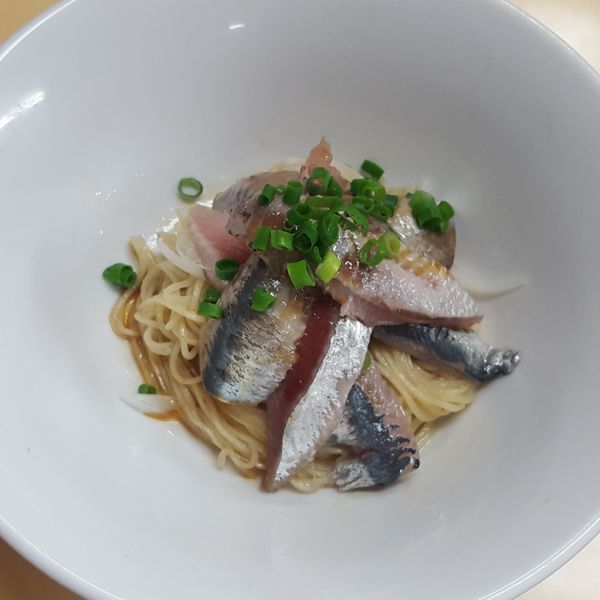 「いわしそば ￥ 430」@中華そば よしかわの写真