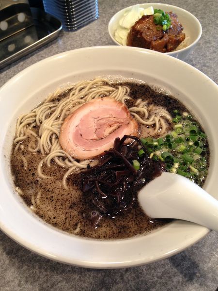 「ラーメン ミニ角煮丼」@麺屋 MANIの写真
