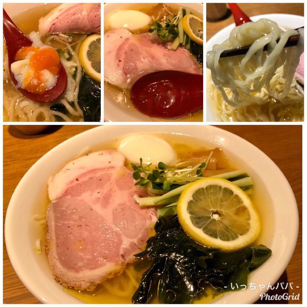 「冷やし温玉イリコそば 900円」@中華そば 二階堂の写真