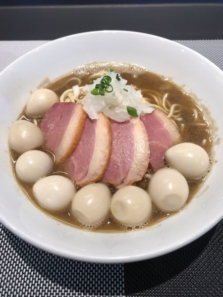 「鴨煮干そば、うず乱舞」@煮干乱舞の写真