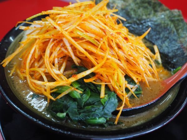 「ネギチャーシューメン（5枚）」@家系ラーメン 王道 いしいの写真