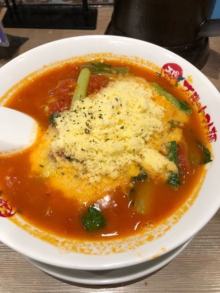 「太陽のチーズラーメン」@太陽のトマト麺 渋谷道玄坂支店の写真