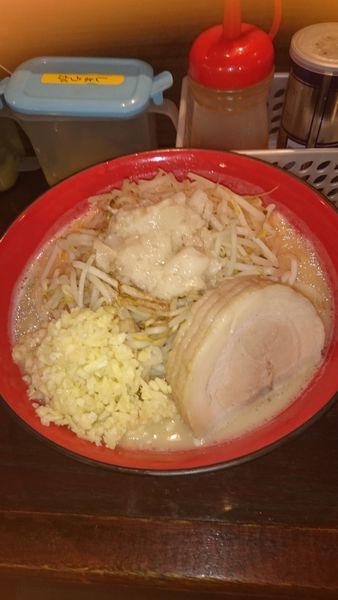 「龍二郎 にんにくマシマシ」@らーめん龍の写真