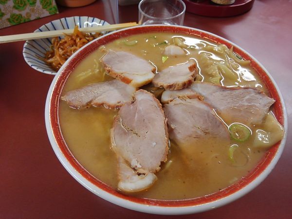 「チャーシューワンタンメン」@ホームラン亭 パルム店の写真