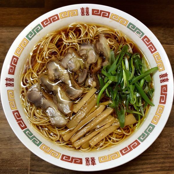 「中華そば 大 (600円)」@中華そば 鶴亀の写真