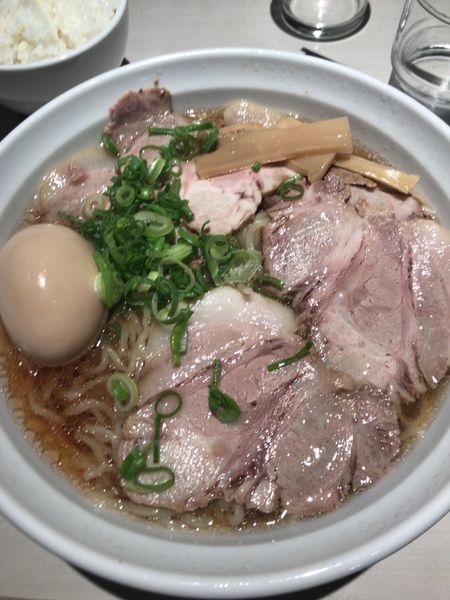 「雪国長岡生姜玉子醤油ラーメン（850円）」@麺匠 克味の写真