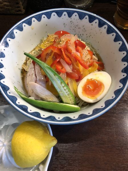 「フレッシュレモンの冷やし中華 ￥920」@GANCON NOODLEの写真