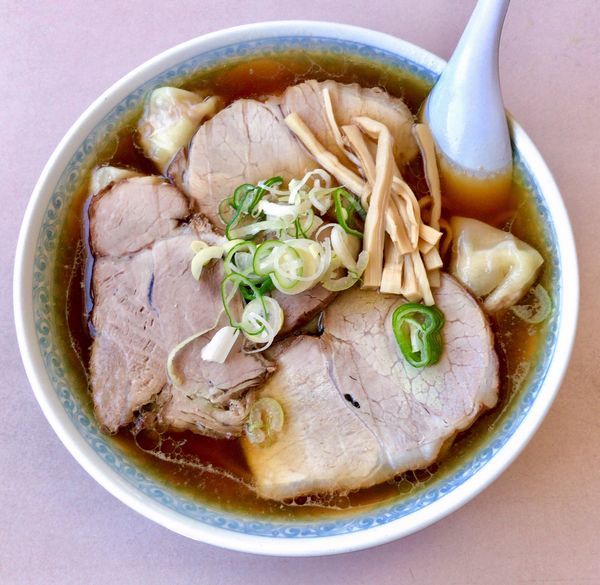 「チャーシューワンタンメン」@浅草軒の写真