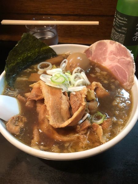 「100ラーメン(ワタリガニ15キロ)」@一条流がんこ総本家分家四谷荒木町の写真