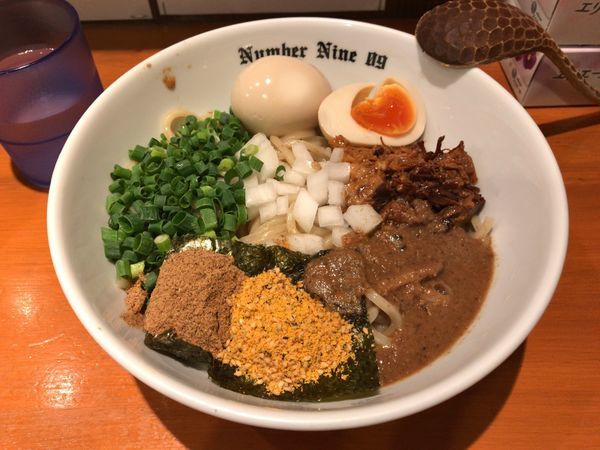 「油そば」@麺Dining Number Nine 09の写真