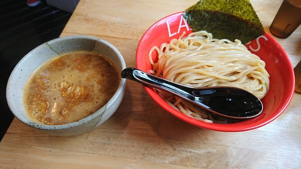 「魚介豚骨つけめん辛口900+大盛100」@つけめん ラスト・ボス 練馬本店の写真