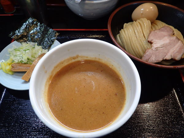 「味玉つけ麺」@濃厚宗田つけめん 麺屋縁道の写真