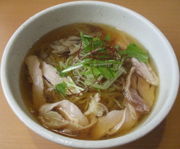 「鶏中華（冷）780円」@肉そば 鶏中華 最上川の写真