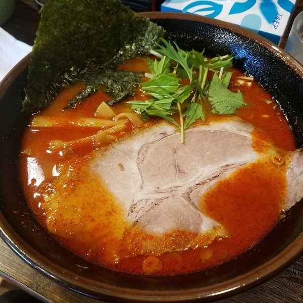「赤辛ラーメン」@麺屋 真心の写真