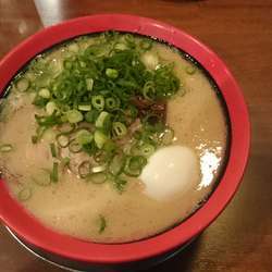 豚そば 青ネギ バリカタ