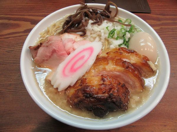 「限定　ＡＢＵＲＡＯＮ（８５０円）＋肉増し＋味玉」@良温(Ra-on)の写真