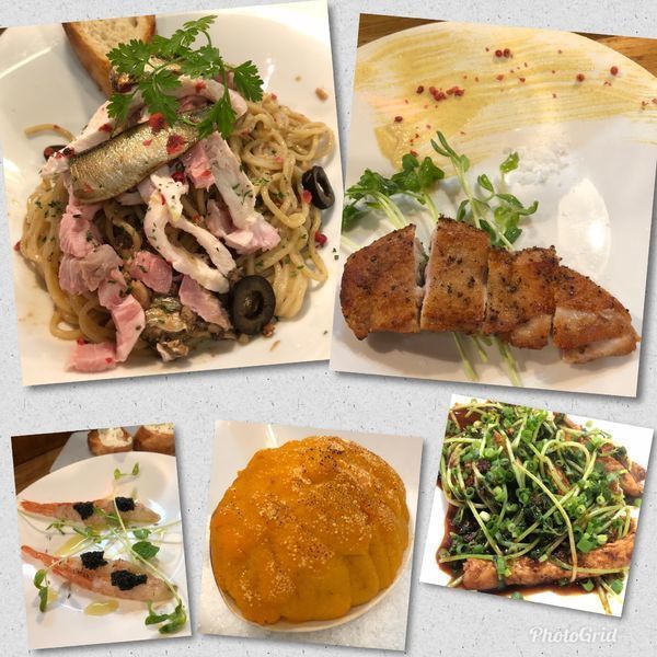 「夜限定: スモークオイルサーディンの冷製和えそば￥900 他」@麺庵 小島流の写真