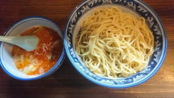 「海老味噌つけ麺(特盛)」@麺や 樽座 子安店の写真
